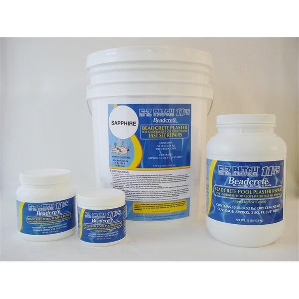 3 lbs Beadcrete Sapphire Glass Bead Plaster, Ez-Path, Mfr#: EZP-755